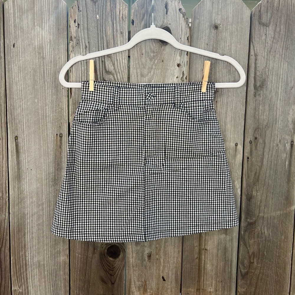 Brandy Melville Gingham Skirt